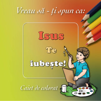 Malheft – Jesus liebt Dich! – Rumänisch