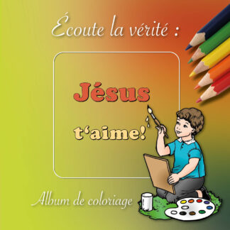Malheft – Jesus liebt Dich! – Französisch