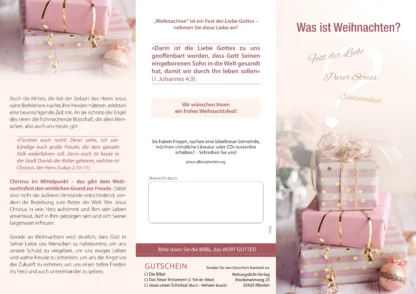Flyer – Was ist Weihnachten? – (A6 lang, 6-seitig) – Bild 3