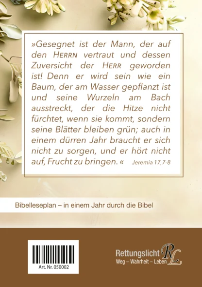 Jahres-Terminkalender inkl. Bibelleseplan – Bild 2